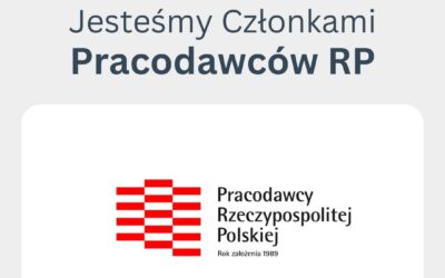 Od 3 czerwca 2024 r. jesteśmy Członkami Pracodawcy RP!